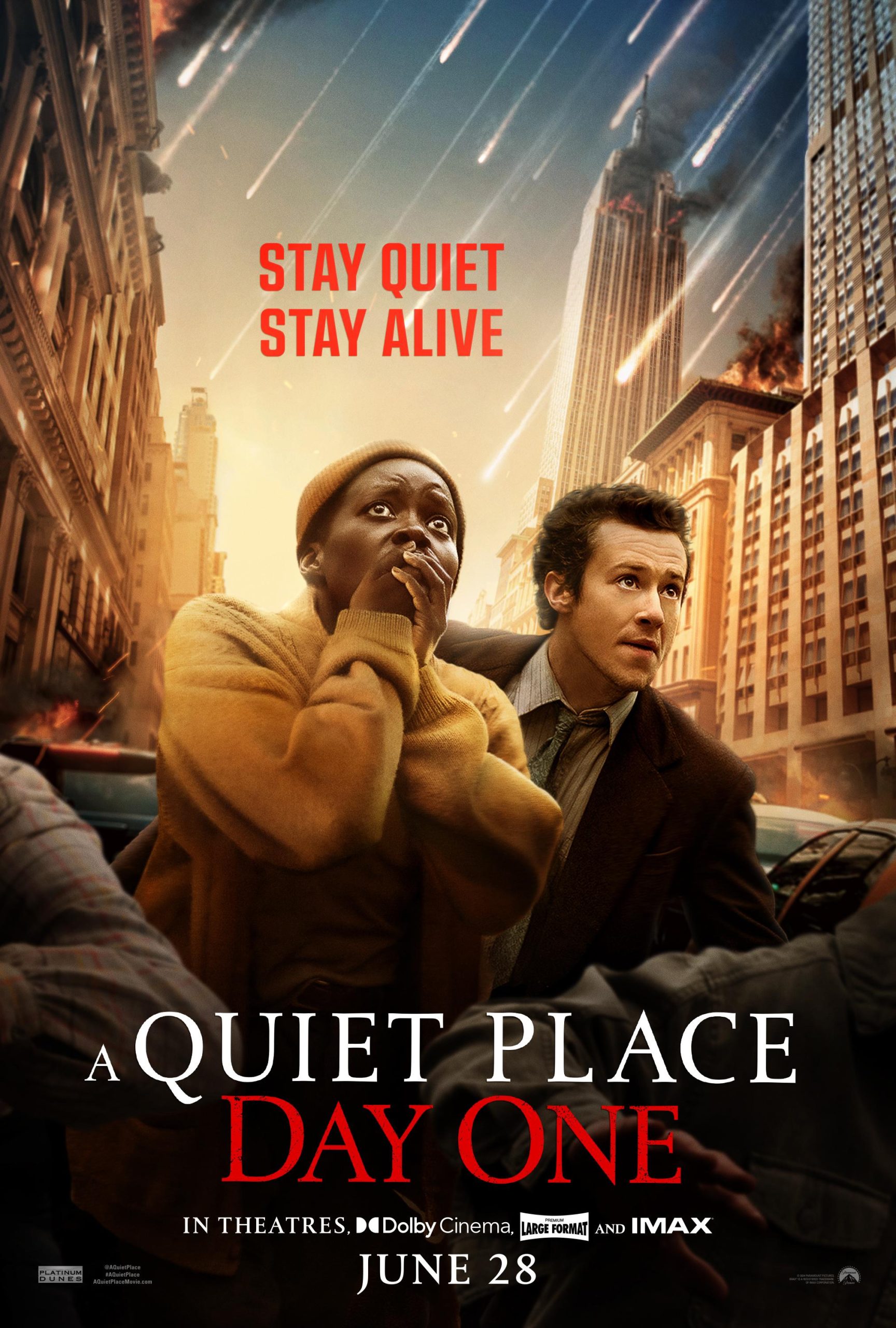 ดูหนังออนไลน์ฟรี A Quiet Place Day One (2024) ดินแดนไร้เสียงวันที่หนึ่ง