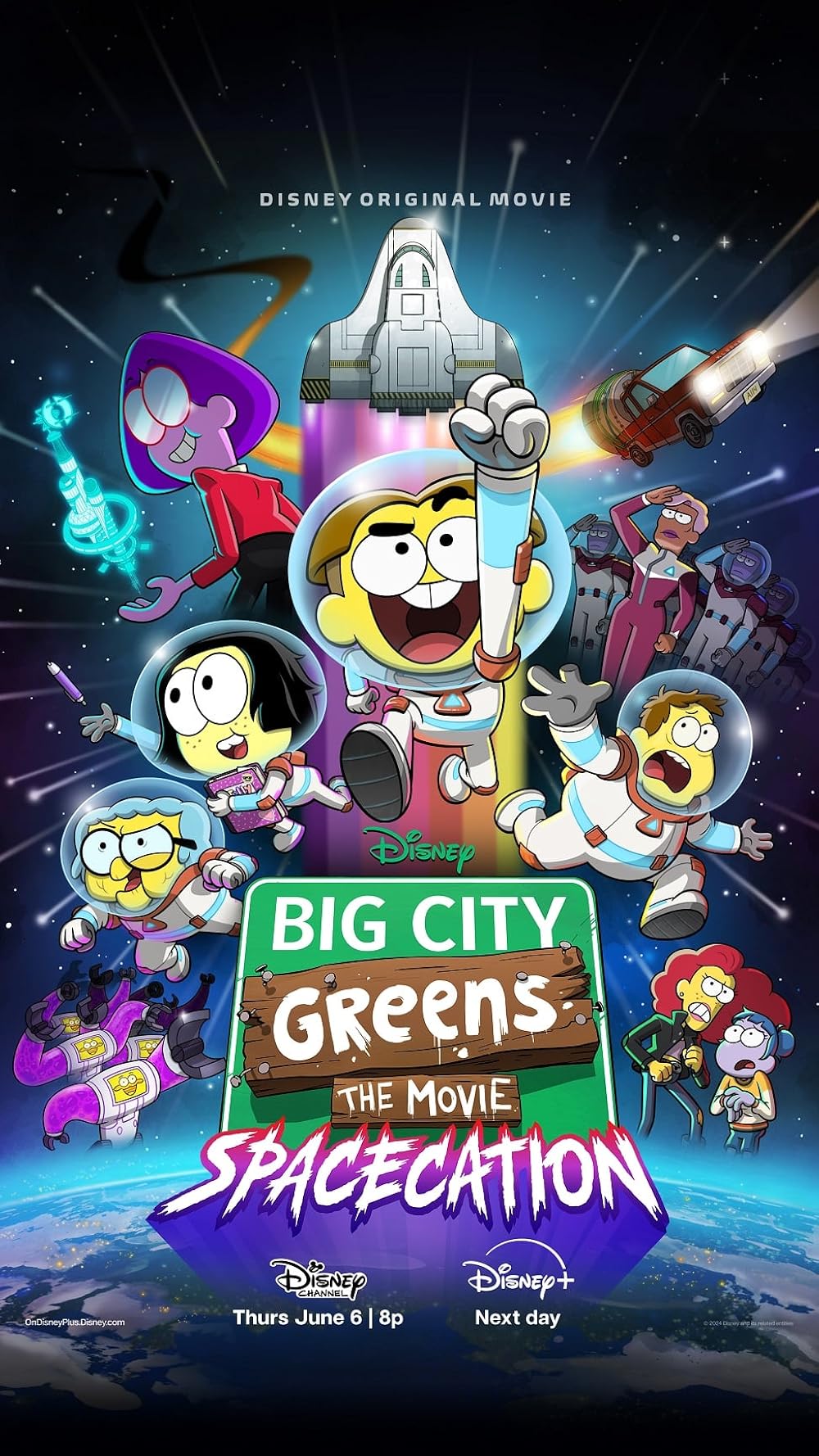 ดูหนังออนไลน์ฟรี Big City Greens the Movie Spacecation (2024)