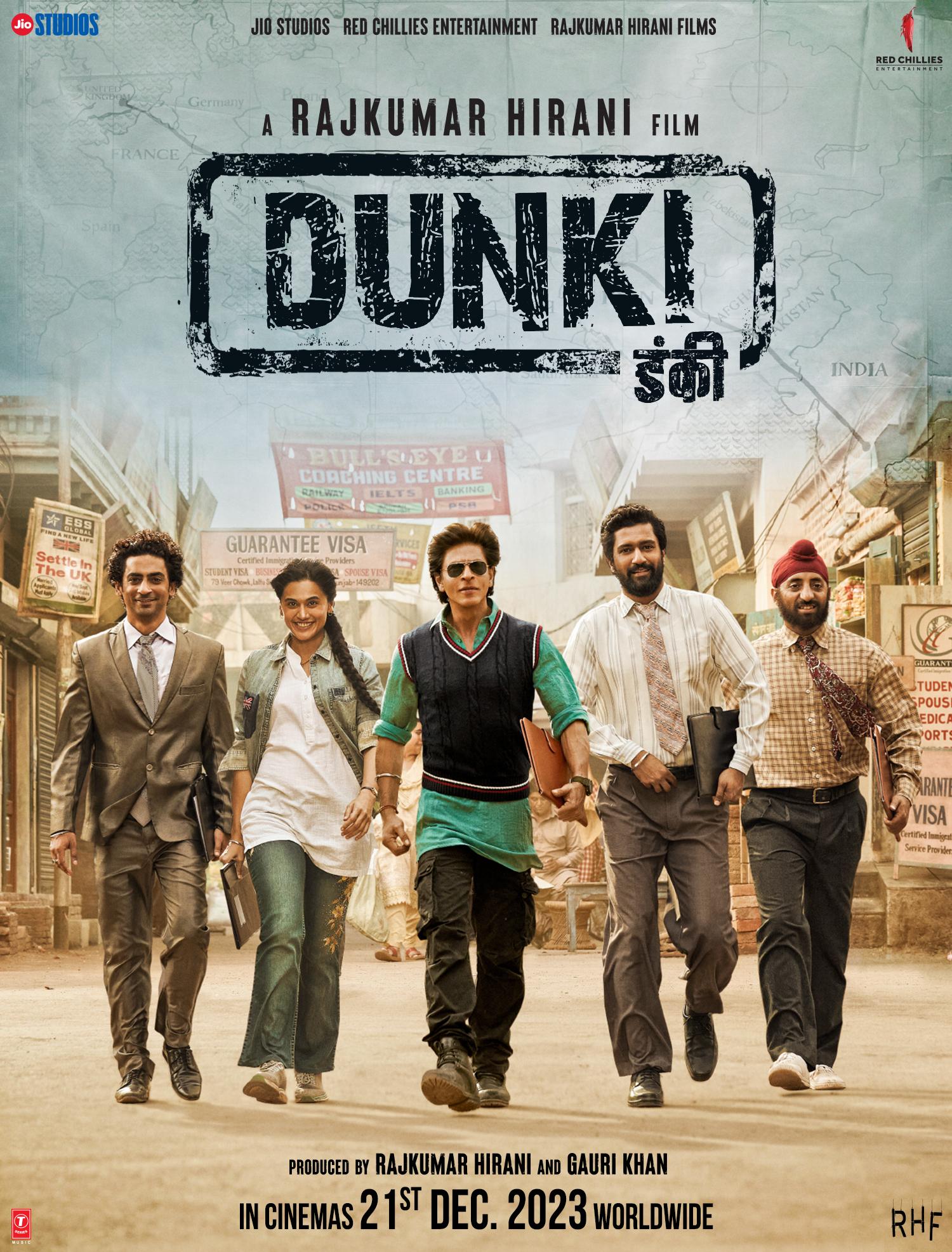 ดูหนังออนไลน์ฟรี Dunki (2023) ดังกิ