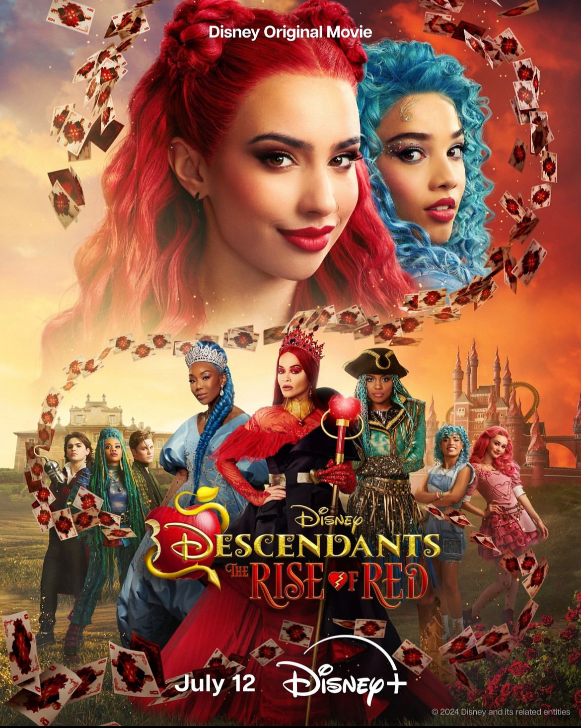 ดูหนังออนไลน์ฟรี Descendants The Rise of Red (2024)